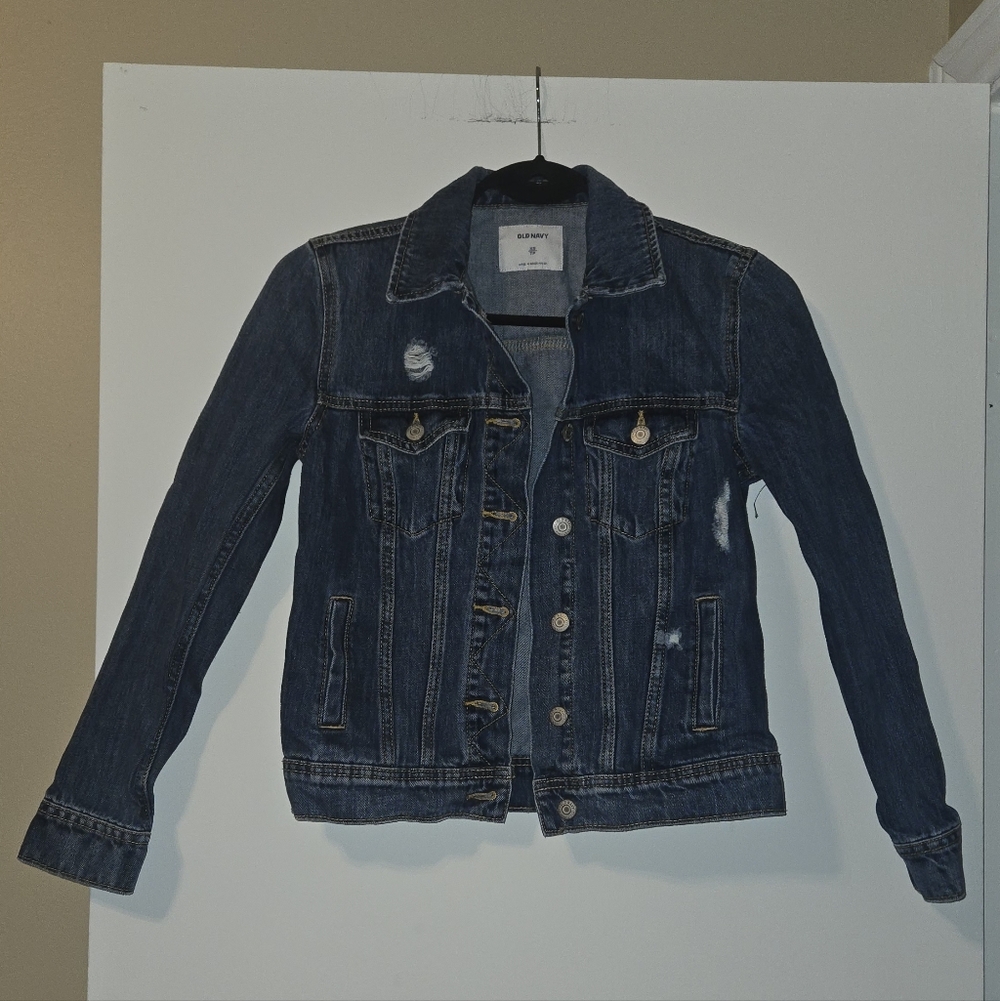 🎀VINTAGE Denim Jacket - Picture 2 of 4